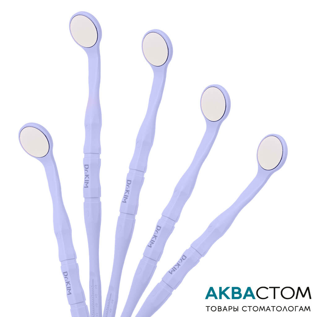 Зеркало ультраяркое односторонее сиреневое 18 мм Dr.Kim 