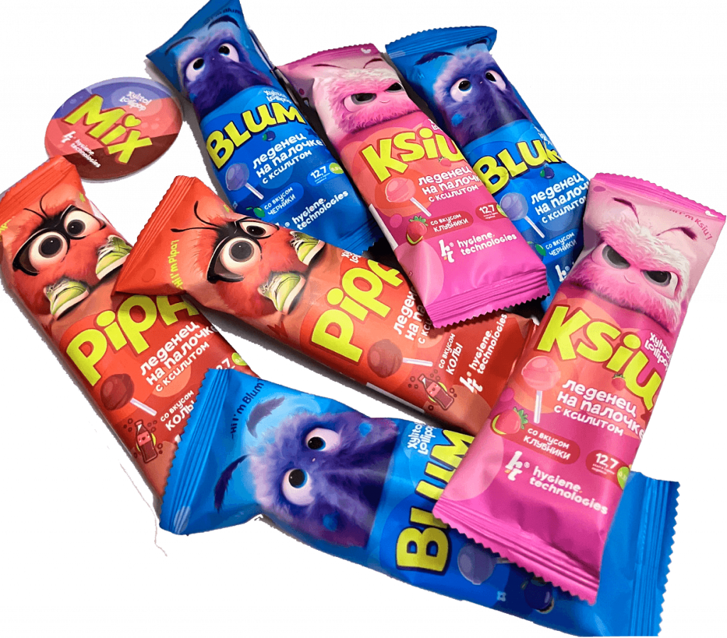 Леденцы с ксилитом Xylitol Lollipop