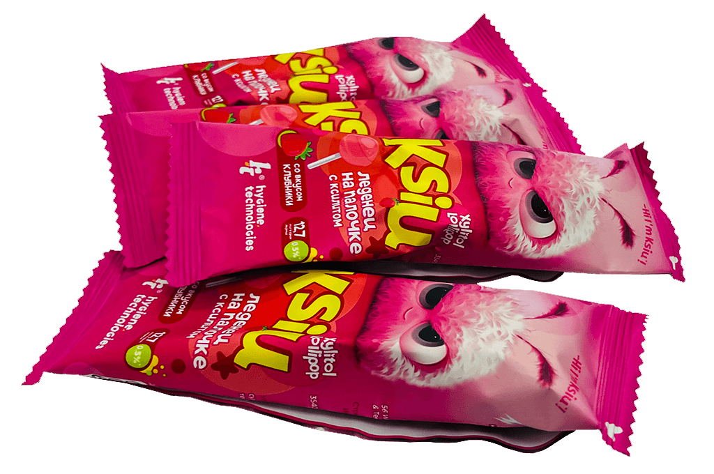 Леденцы с ксилитом Xylitol Lollipop инд упаковка